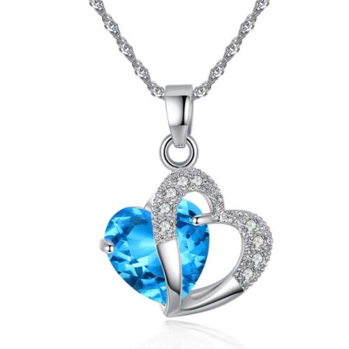 Crystal Heart Blue