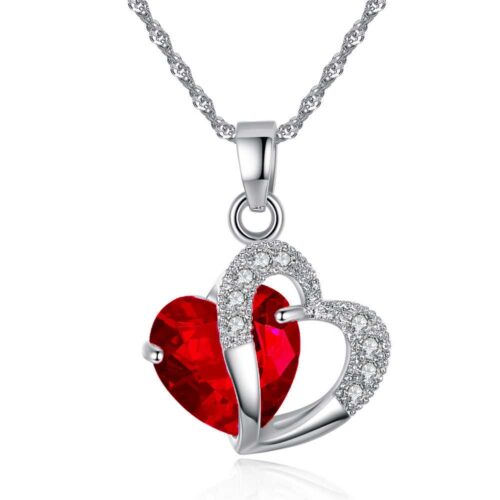 Crystal Heart Red