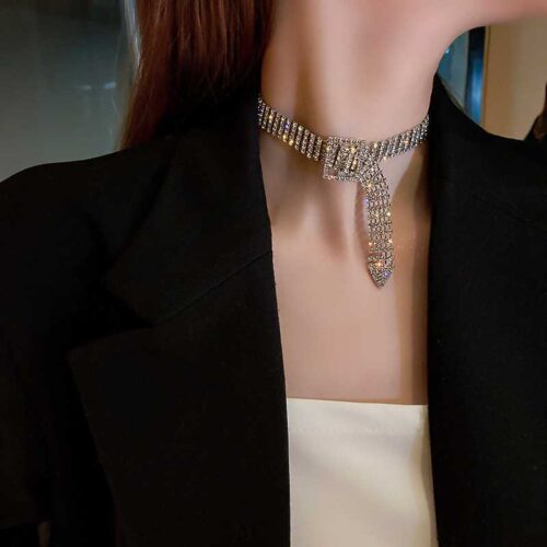 Diamond Belt Necklace4