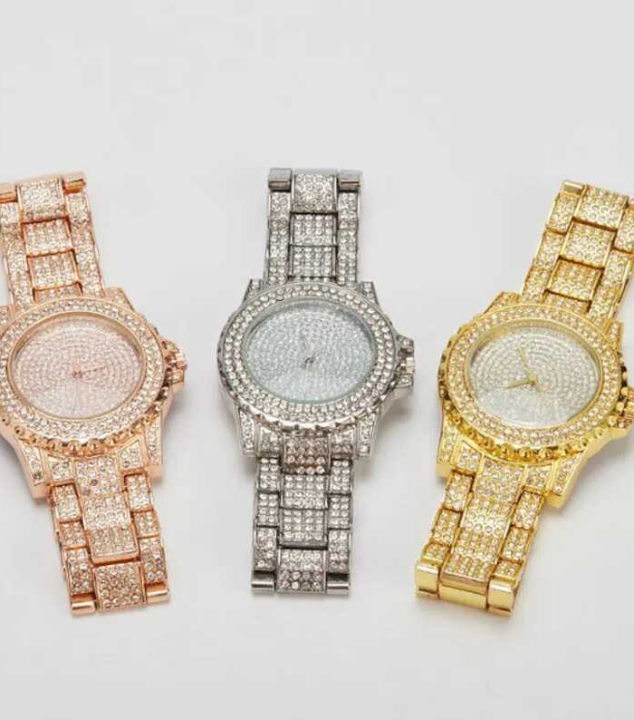 Iced-Out Diamond Watches
