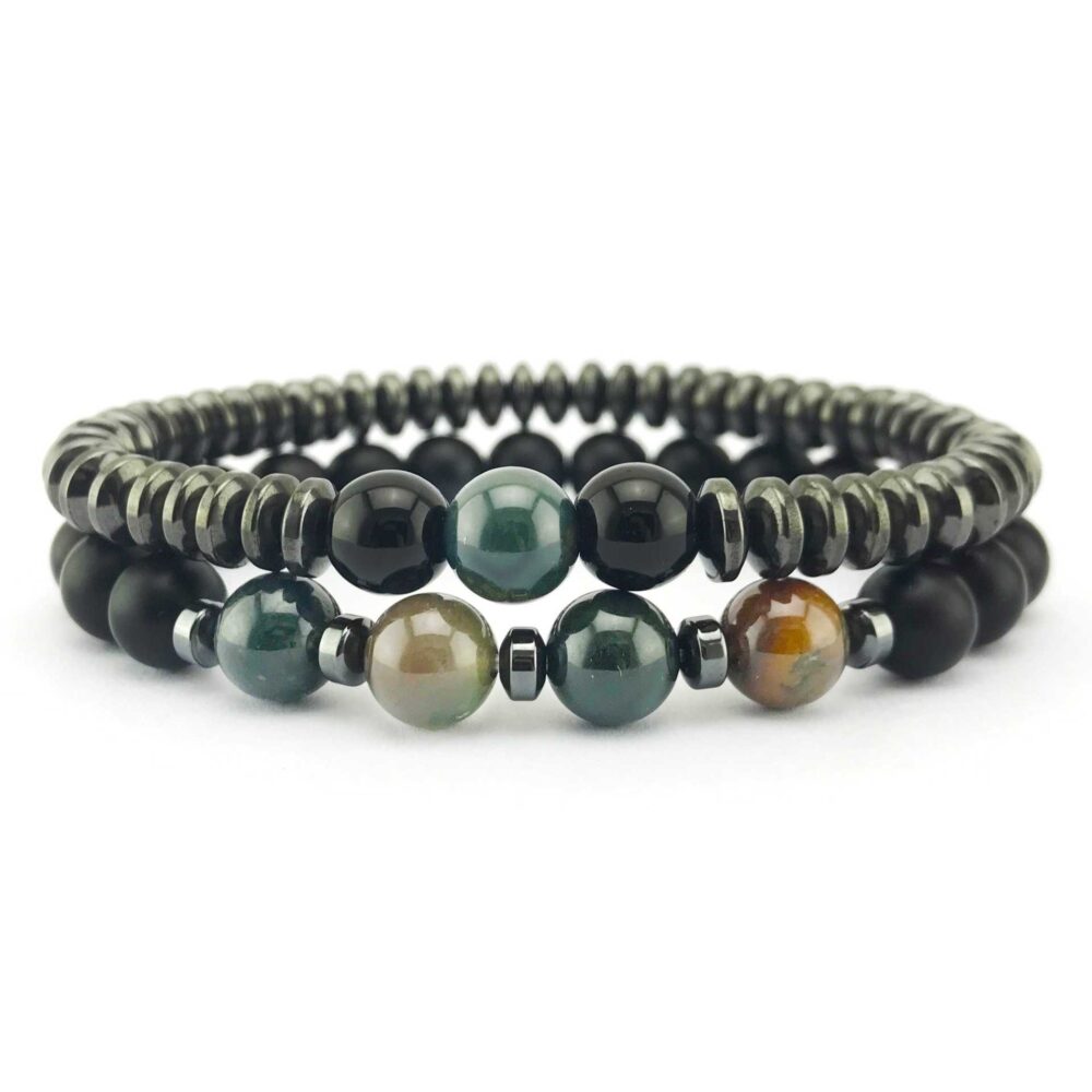 Oblate Hematite Stone Magnetic OH-MM